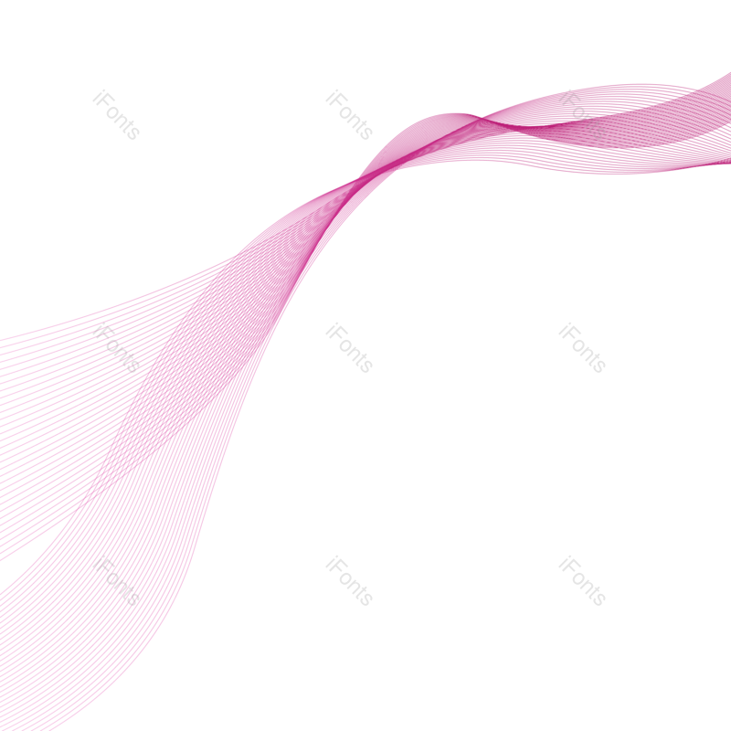 曲线图片,科技感元素,渐变PNG,科技线条免抠素材